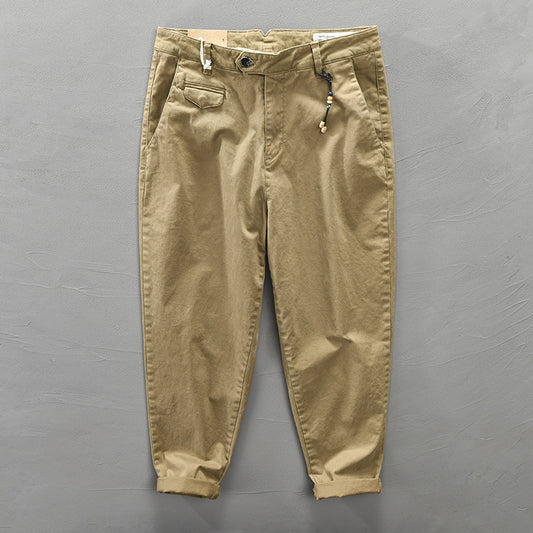 Retro Cotton Casual Pants