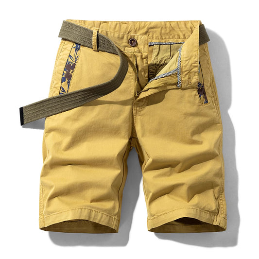 Summer Loose Straight Trousers Trendy Pure Cotton Thin