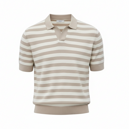 Men’s V-Neck Knit Short Sleeve