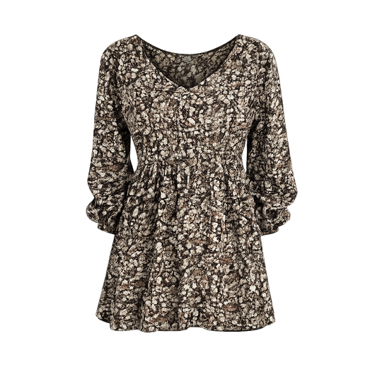 Women’s Floral Puff Sleeve Top